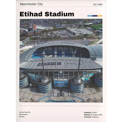 Premier League Stadion Poster