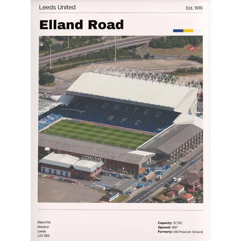 Premier League Stadion Poster