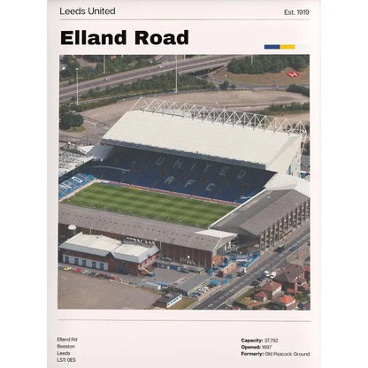 Premier League Stadion Poster